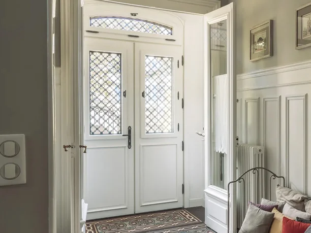 Porte d'entrée Bois