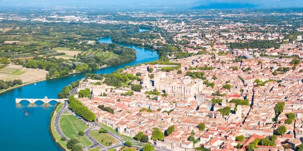 Notre zone d’intervention autour d'Avignon