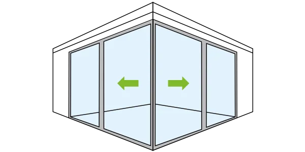 Ouvertures d’angle et projets spécifiques