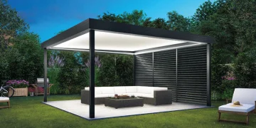Une toiture fixe pour rester couvert