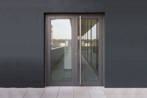 Porte d'entrée ALU 2 vantaux