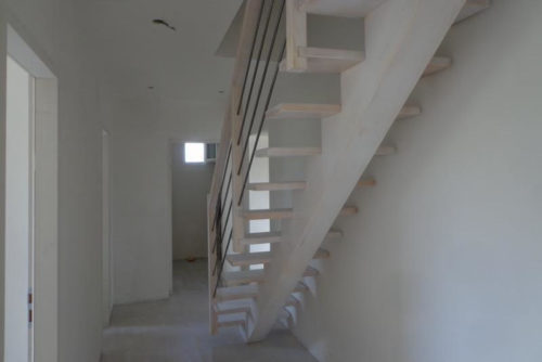Escalier limon central
